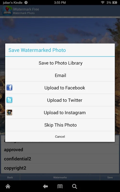 iWatermark Free for Android - Secure Your Photos Easily