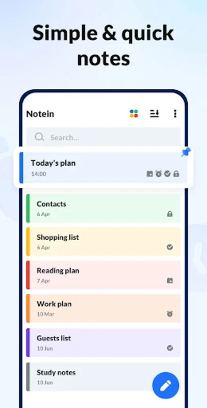 Notepad, Notes, Easy Notebook for Android - Organize and Capture Thoughts