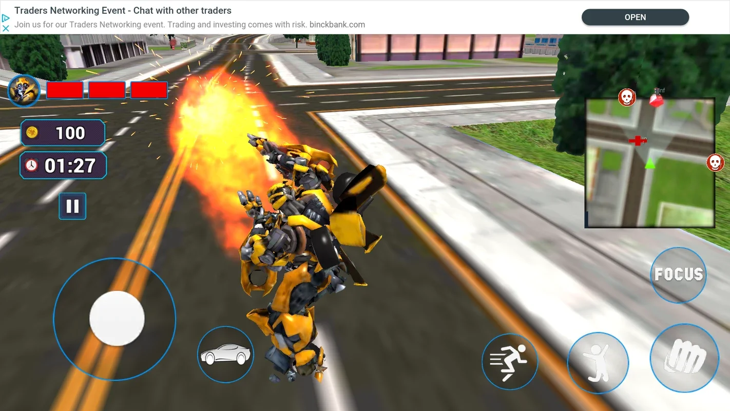 Grand Robot Car Transform 3D Game for Android: Action - Packed Adventure