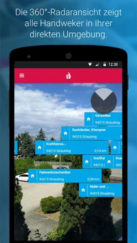 Handwerkerradar for Android: Find Local Tradespeople Easily