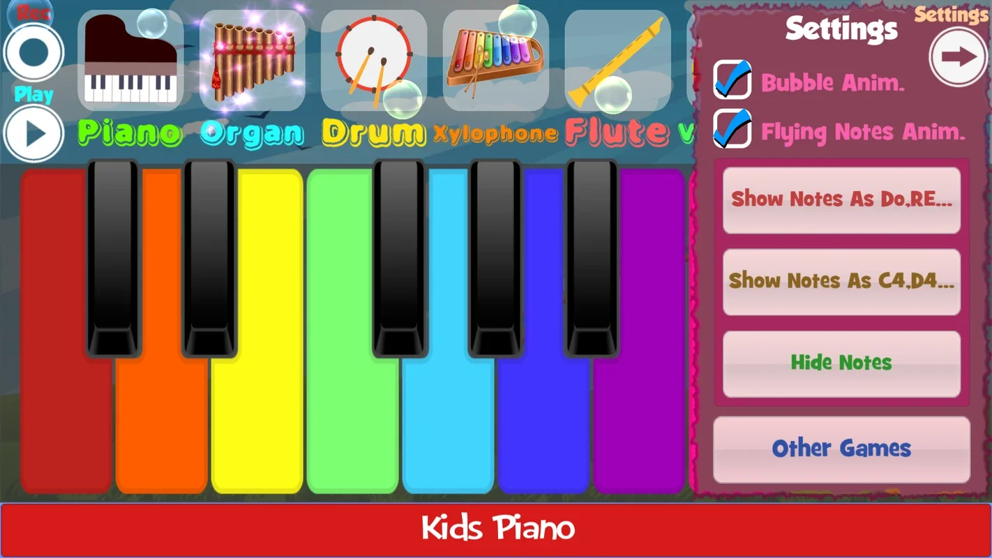 Kids Piano for Android: A Fun Virtual Piano for Kids