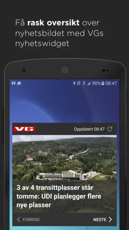 VG for Android - Stay Informed on the Go