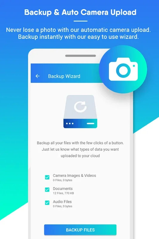 Icedrive - Free Cloud Storage for Android - No Download Needed