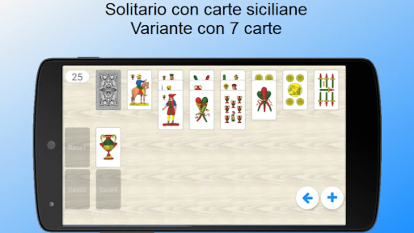 Solitario (Free) for Android: Sicilian Card Game Fun