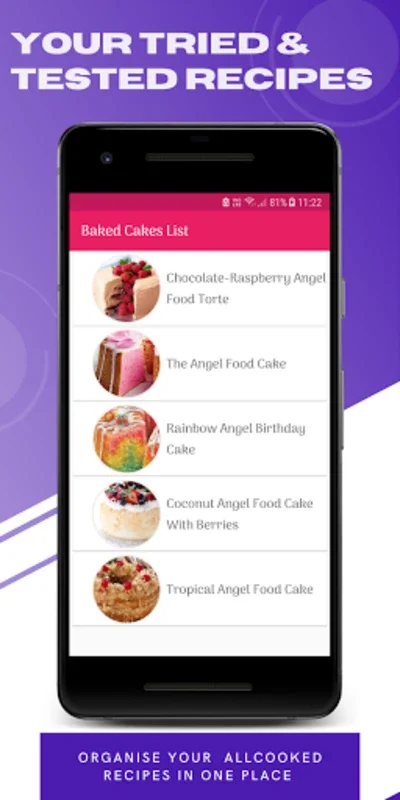 Cake Recipes for Android - Ideal for All Skill Levels