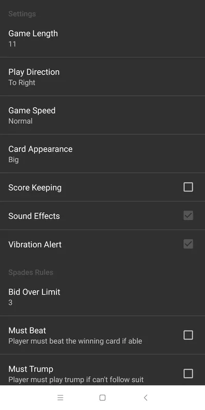 Spades HD for Android - Enjoy Anytime Spades Play