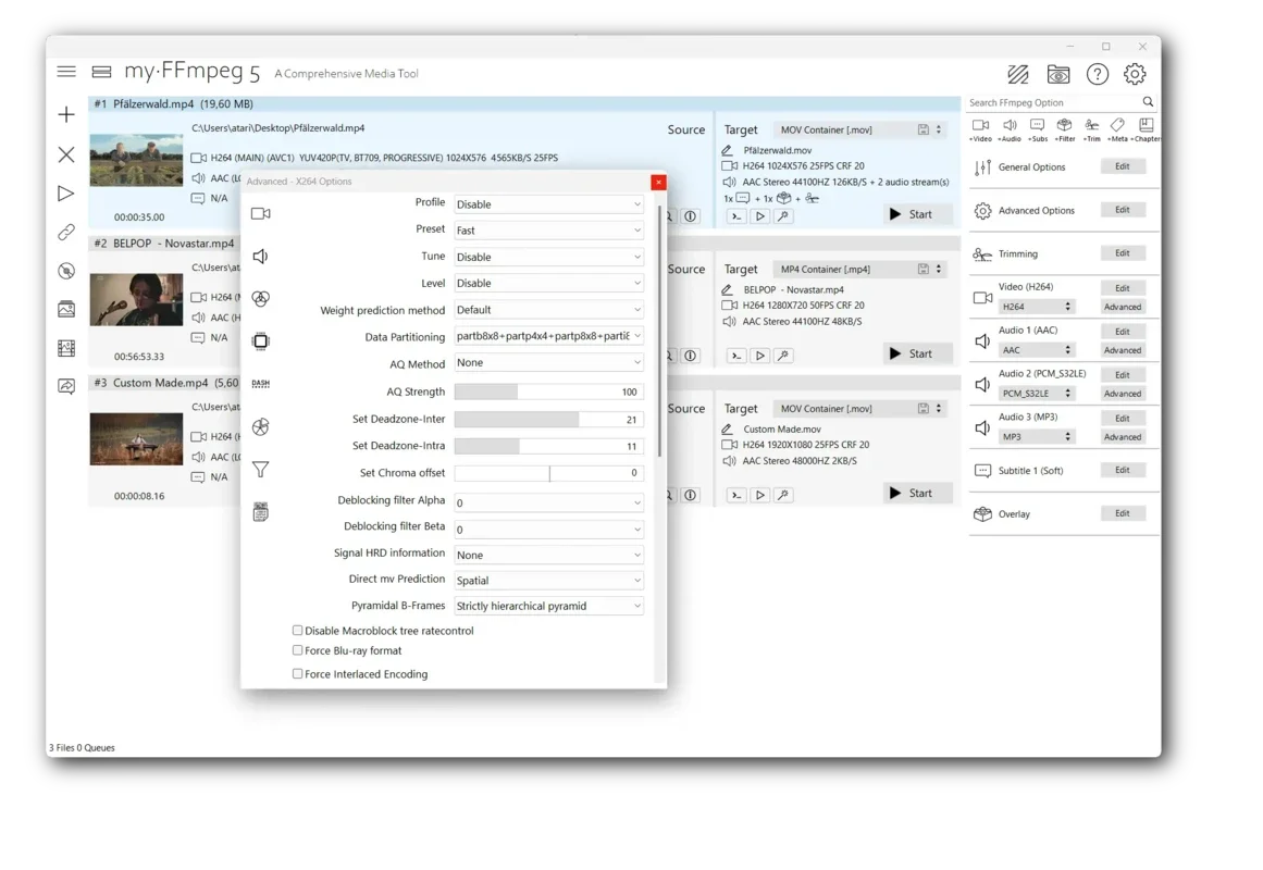 myFFmpeg for Windows - Simplify Media Processing