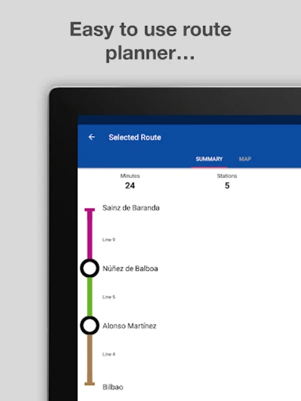 Madrid Metro Map and Route Planner for Android: Efficient Navigation