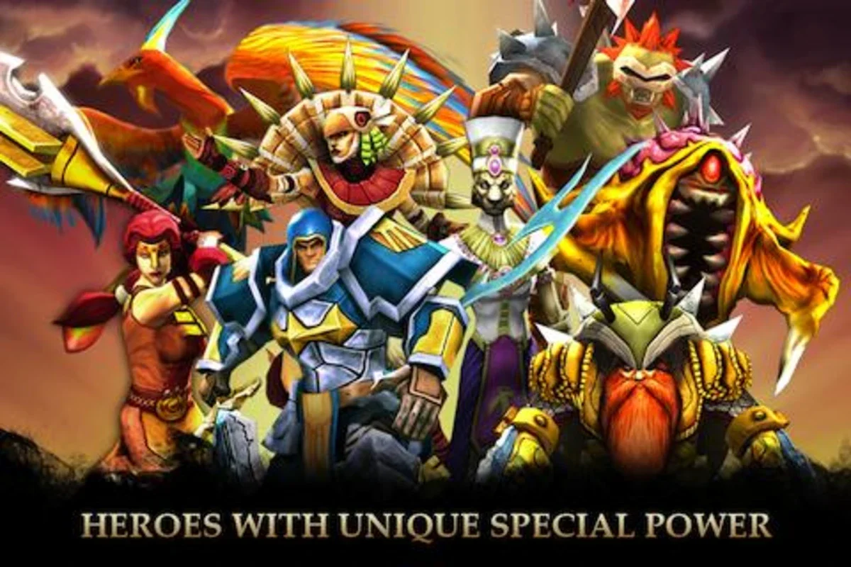 Legendary Heroes for Android - An Epic Strategy Game