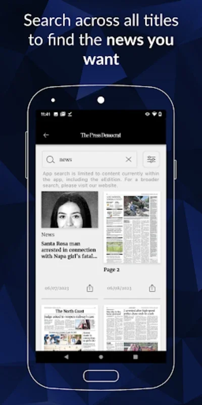 The Press Democrat for Android - Stay Informed About Santa Rosa