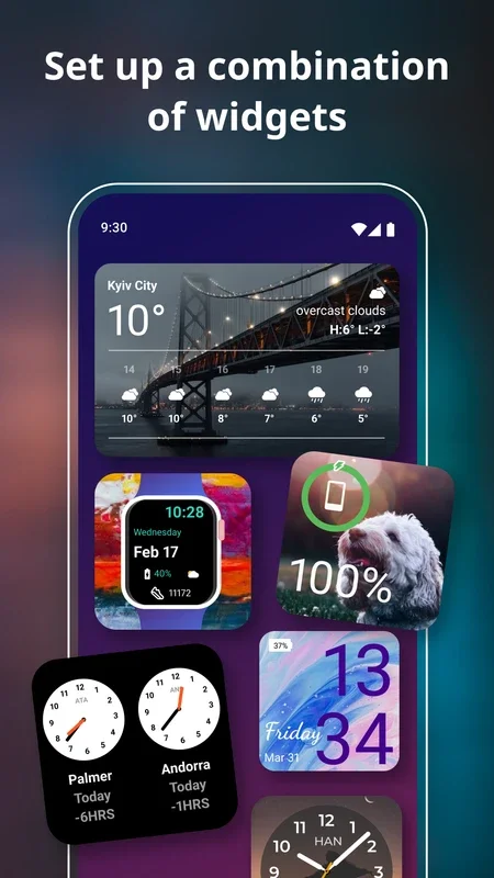 Color Widgets - iWidgets for Android: Customize Your Home Screen