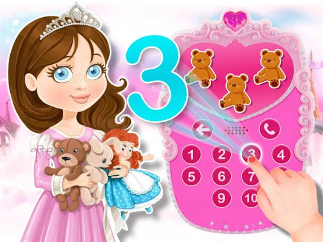 Pink Baby Princess Phone for Android - Download the APK from AppHuts