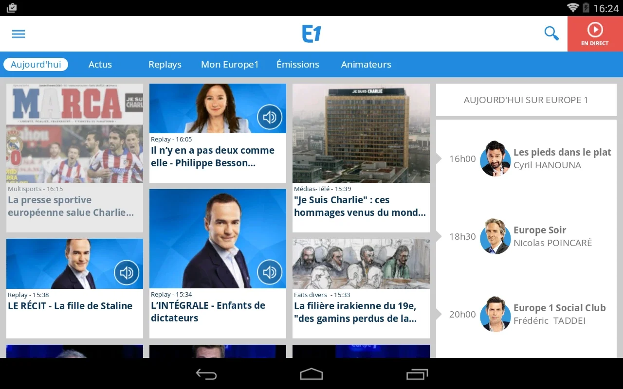 Europe1 for Android: Your All - in - One Media App