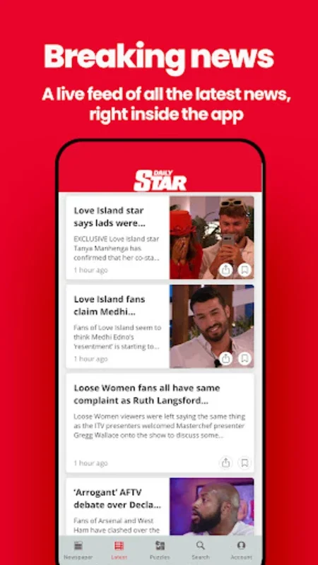 Daily Star Newspaper for Android: Immersive Reading