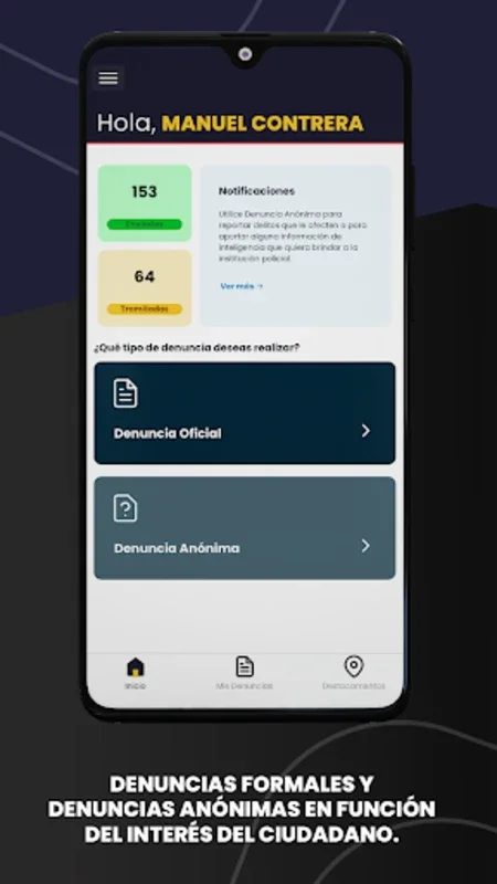 Denuncias Virtuales for Android - Streamline Crime Reporting