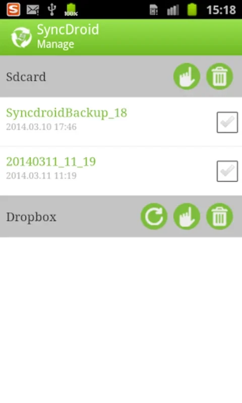 SyncDroid for Android - Backup and Transfer Your Data