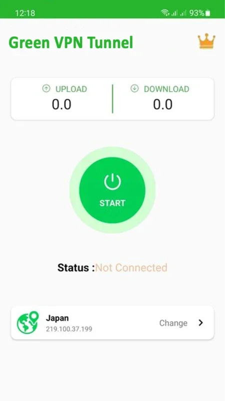 Green VPN Tunnel - Super Fast Net for Android: Secure Browsing