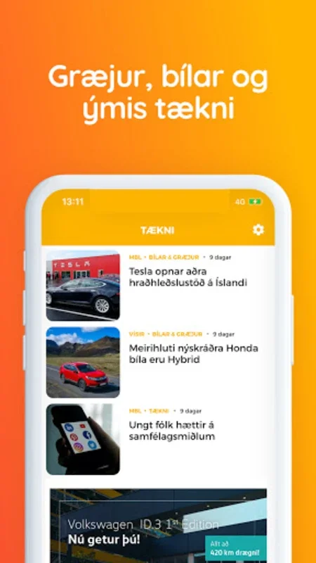 Púlsinn for Android - Comprehensive Icelandic News Hub