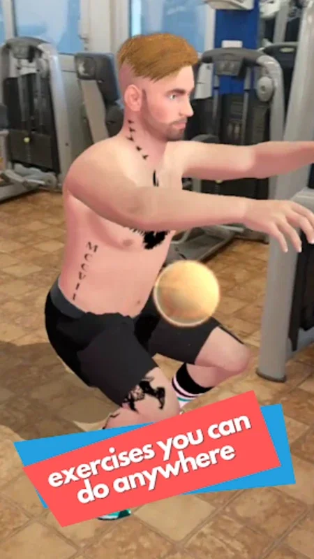 Iron Muscle AR for Android - An Immersive AR Bodybuilding App