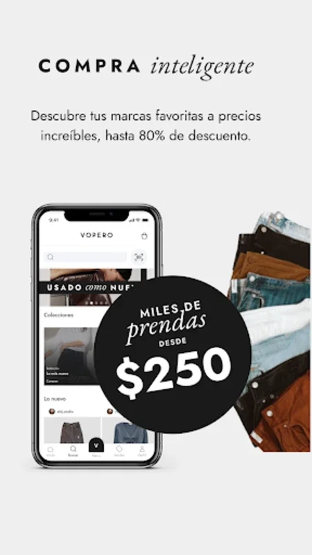 Vopero for Android - Shop and Sell Fashion Sustainably