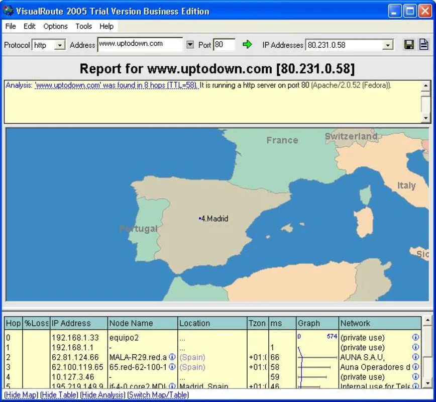 VisualRoute for Windows: Powerful Network Analysis