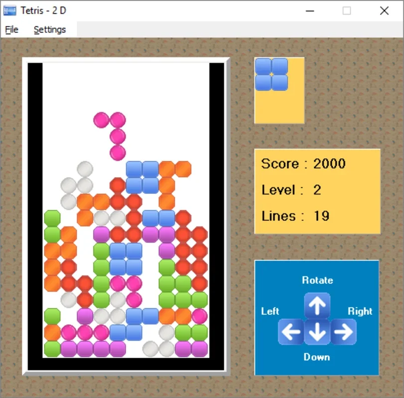 SSuite Tetris 2D for Windows - Relive the Classic