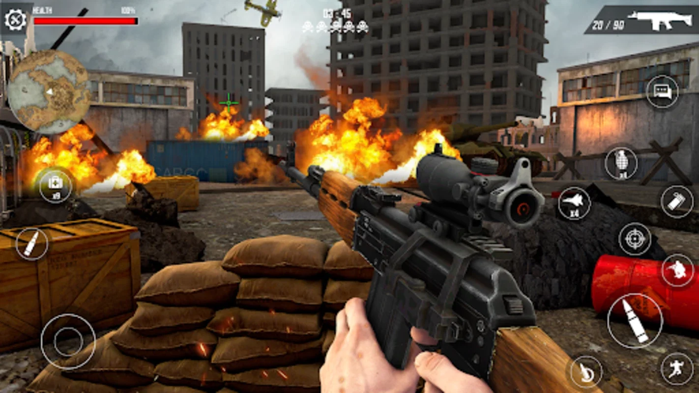 World War : WW2 Shooting Games for Android - Immersive Combat