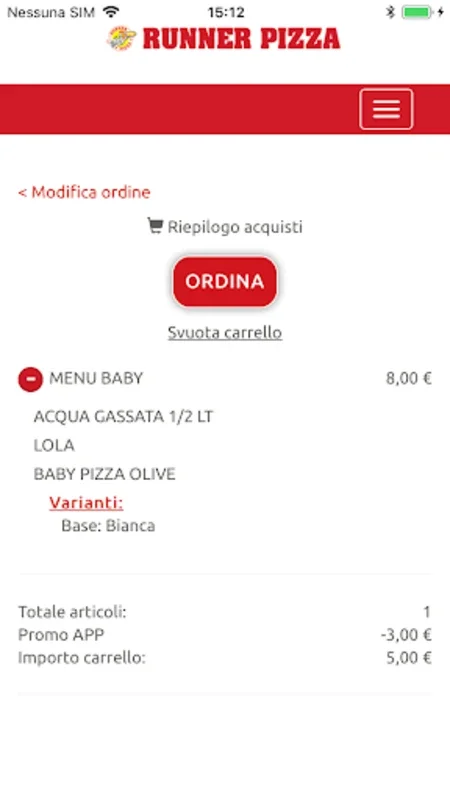 Runner Pizza | pizza a domicil for Android: Fast Delivery & Diverse Menu