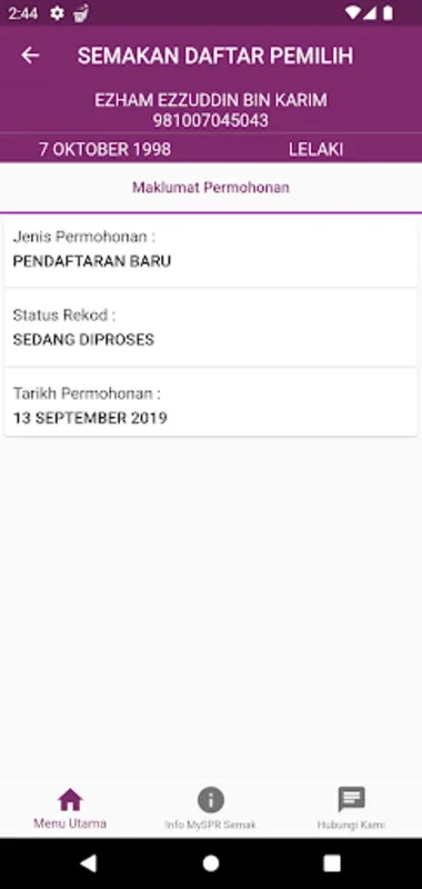 MySPR Semak for Android: Streamline Your Voting