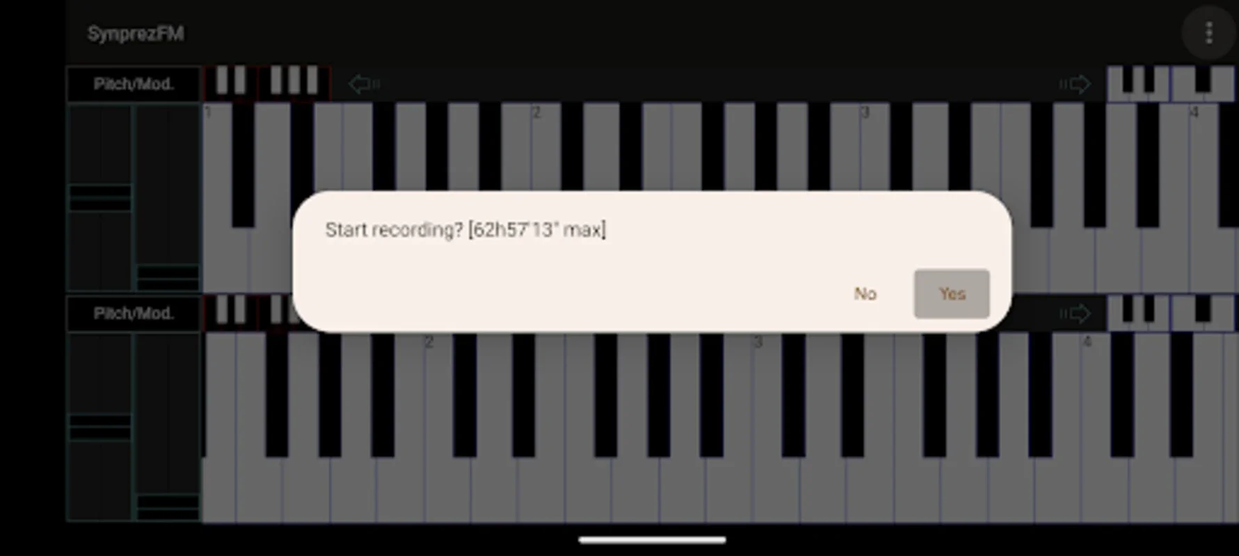 FM Synthesizer [SynprezFM II] for Android: Versatile Sound Creation