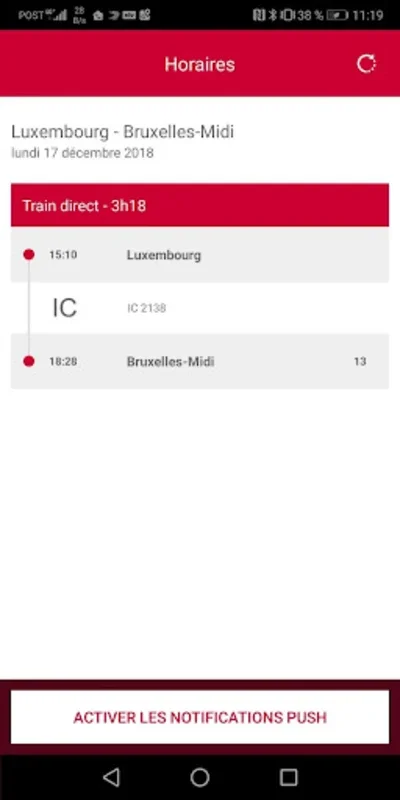 CFL International for Android - Seamless Train Travel in Europe