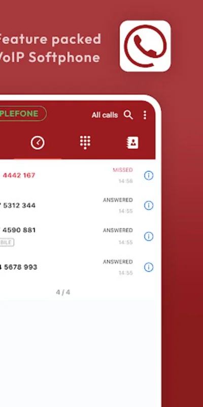 peoplefone APP for Android - Seamless Communication