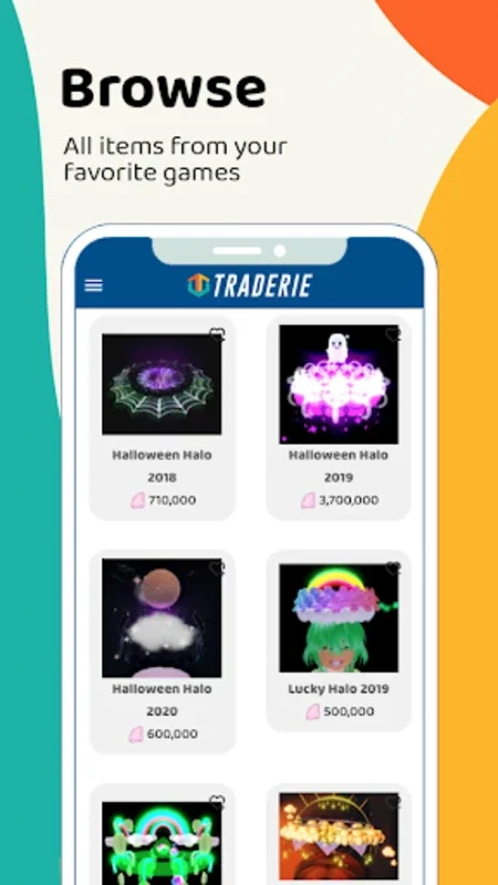 Traderie for Android: Secure Trading for Gamers