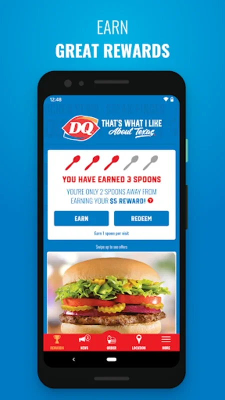 DQ Texas for Android - Maximize Rewards & Find Locations