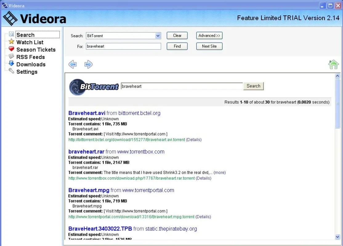 Videora for Windows - Free Download from AppHuts