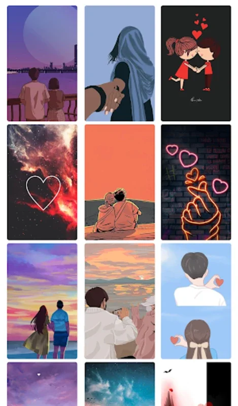 Love Wallpapers for Android - Enhance Your Device