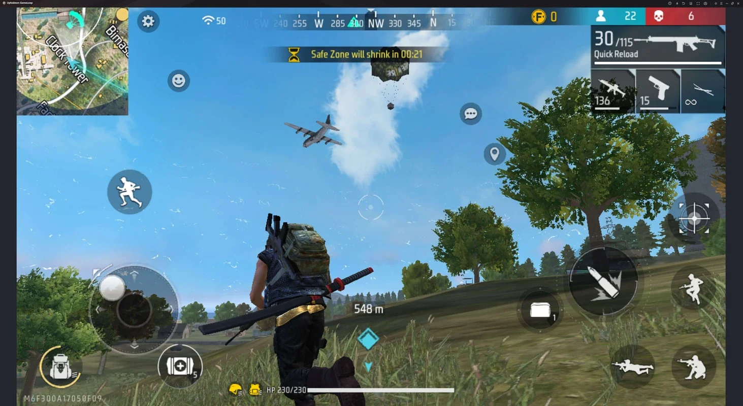 Free Fire MAX (GameLoop) for Windows - Enhanced Graphics and Gameplay