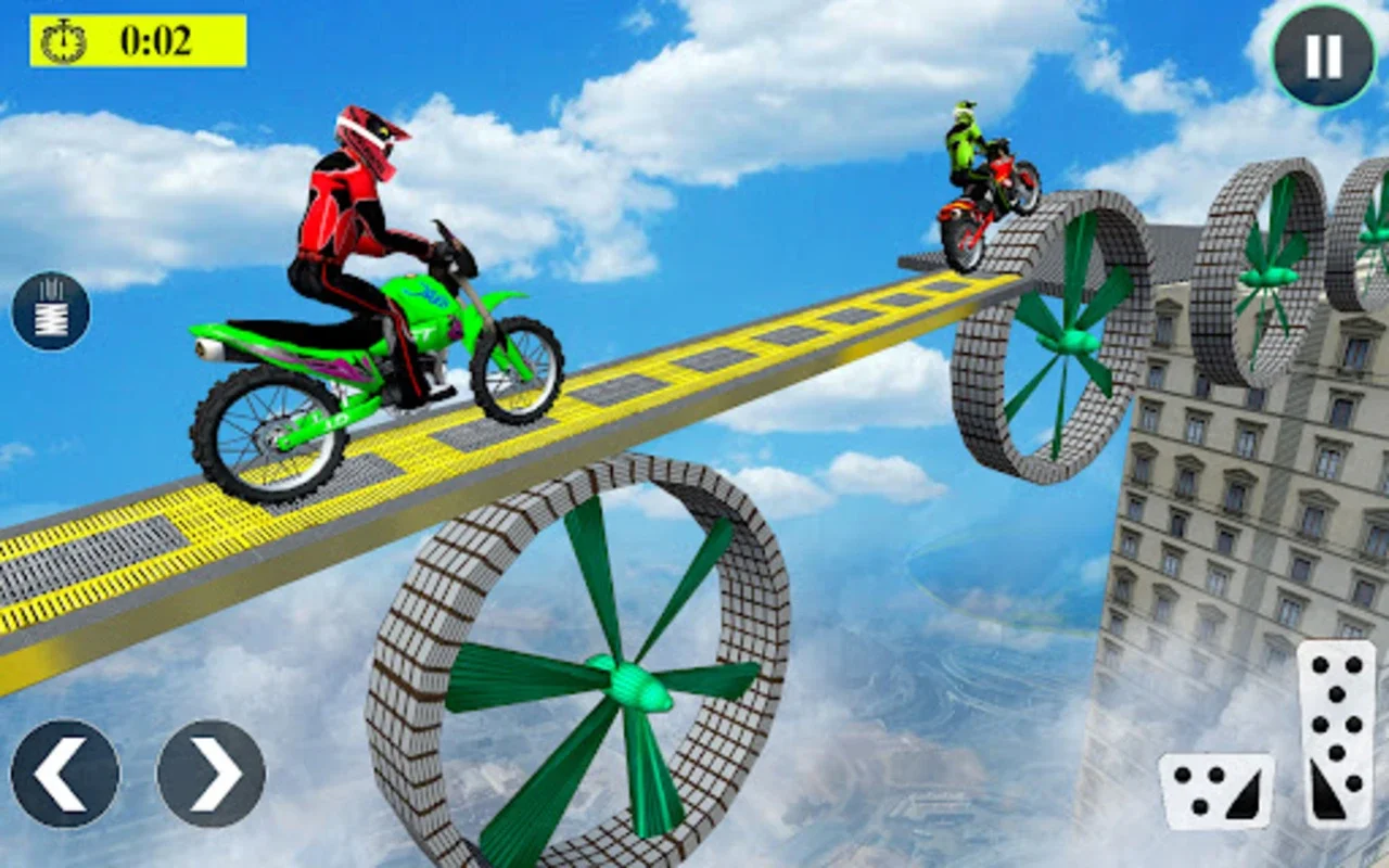 Superhero Bike Stunt Master 3D for Android - Thrilling Stunts