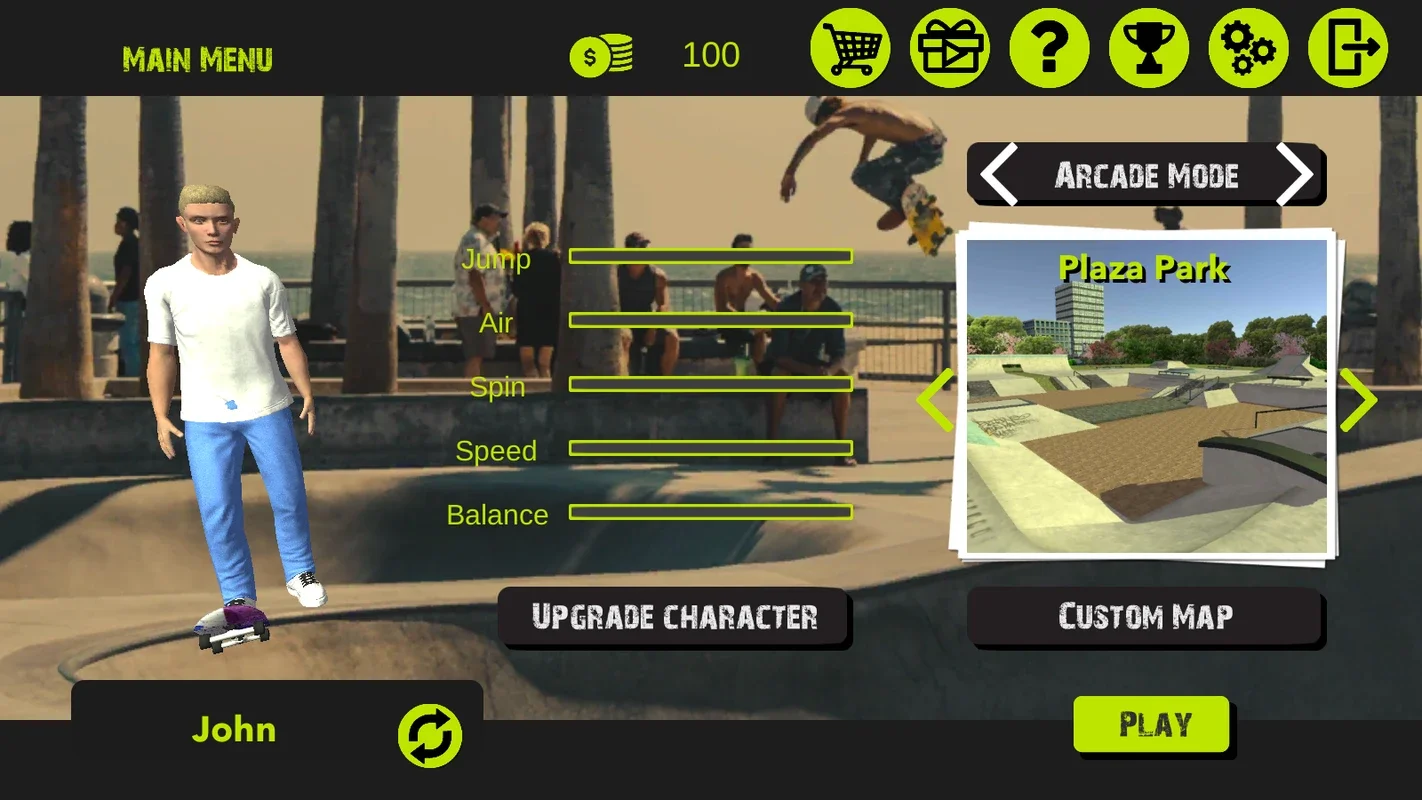 Skateboard FE3D 2 for Android - Thrilling Skateboarding Game