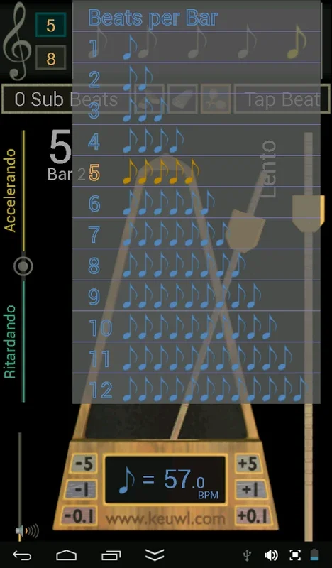 Metronome for Android - Precise Tempo Control