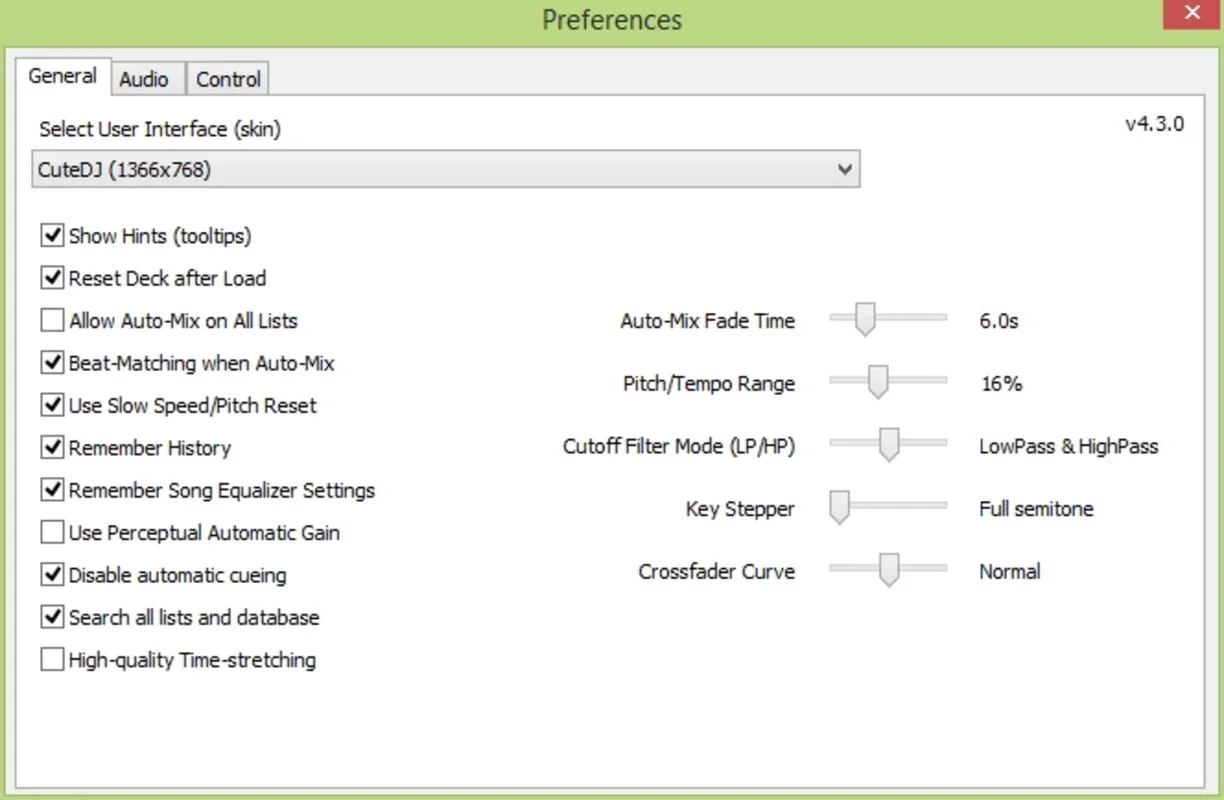 CuteDJ: Powerful DJ Software for Windows