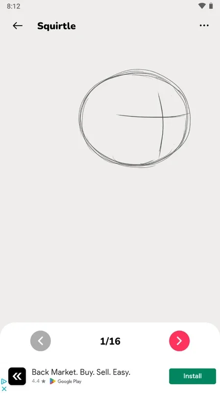 WeDraw for Android - Step - by - Step Drawing Guide