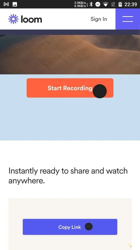 Loom for Android - Record Screen with Ease