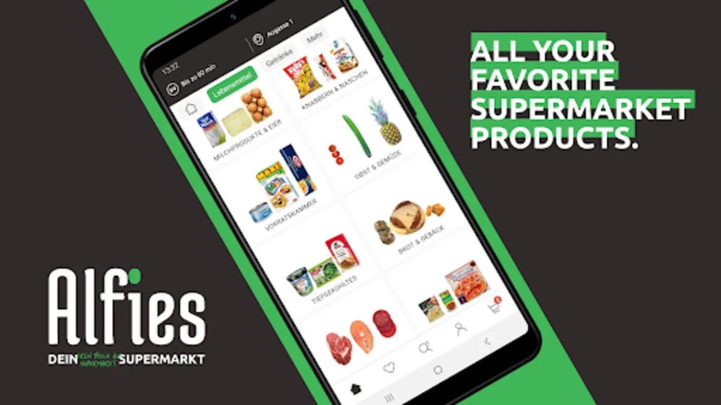 Alfies for Android - Get Groceries Delivered in 60 Min