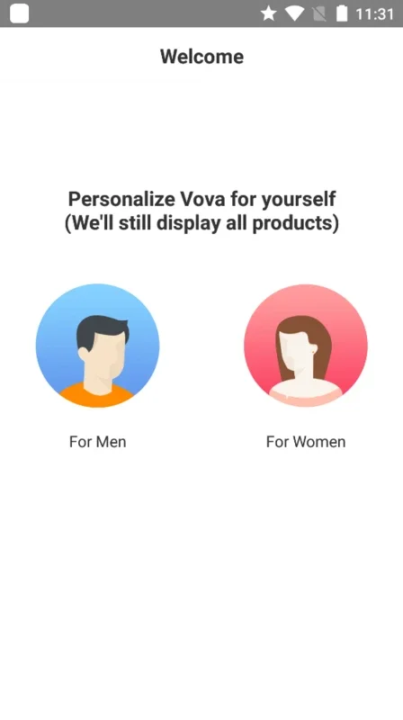 Vova for Android: Convenient Online Shopping