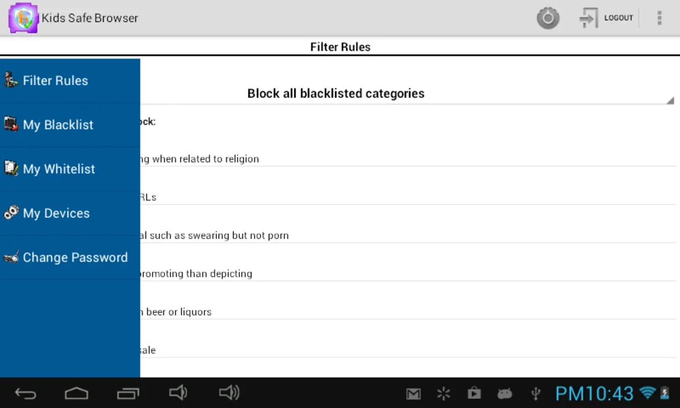 LexiSurf for Android - A Safe Browsing Choice