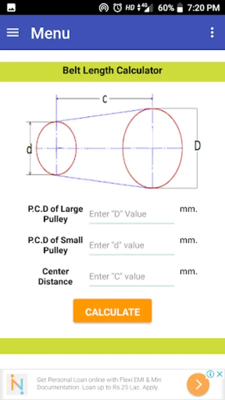 Belt Length Calculator for Android: Accurate Measurements