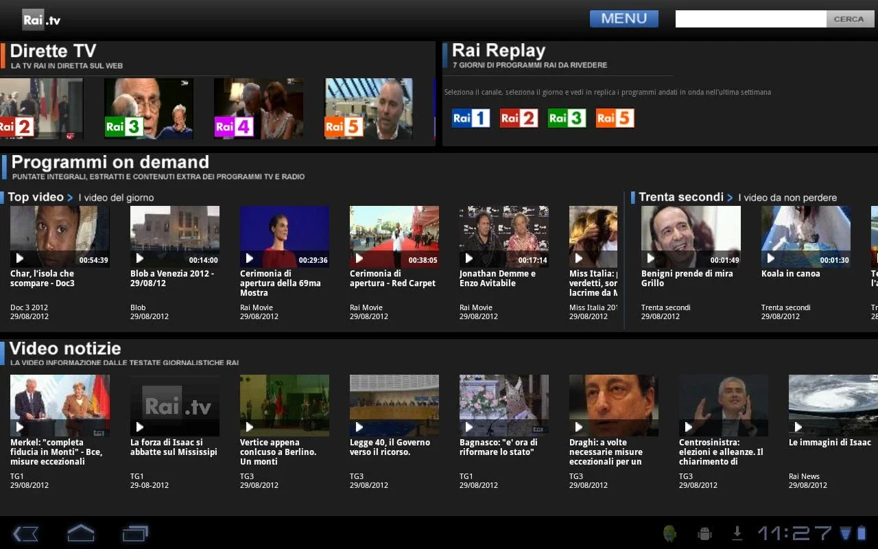 RaiPlay for Android - Access Italian TV Content