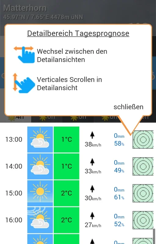 mb-weather for Android - Precise Global Forecasts