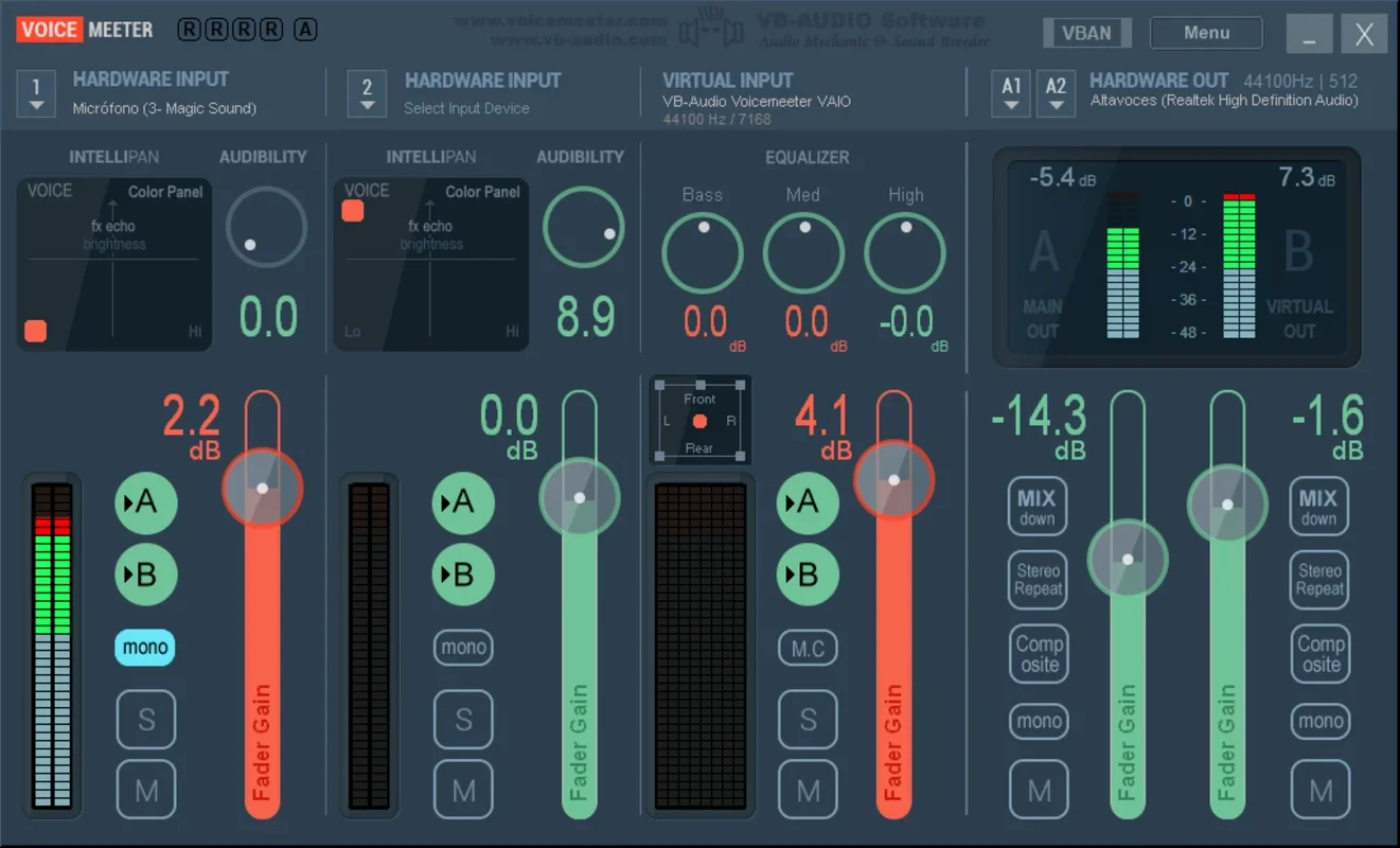 Voicemeeter Banana: Powerful Audio Mixer for Windows